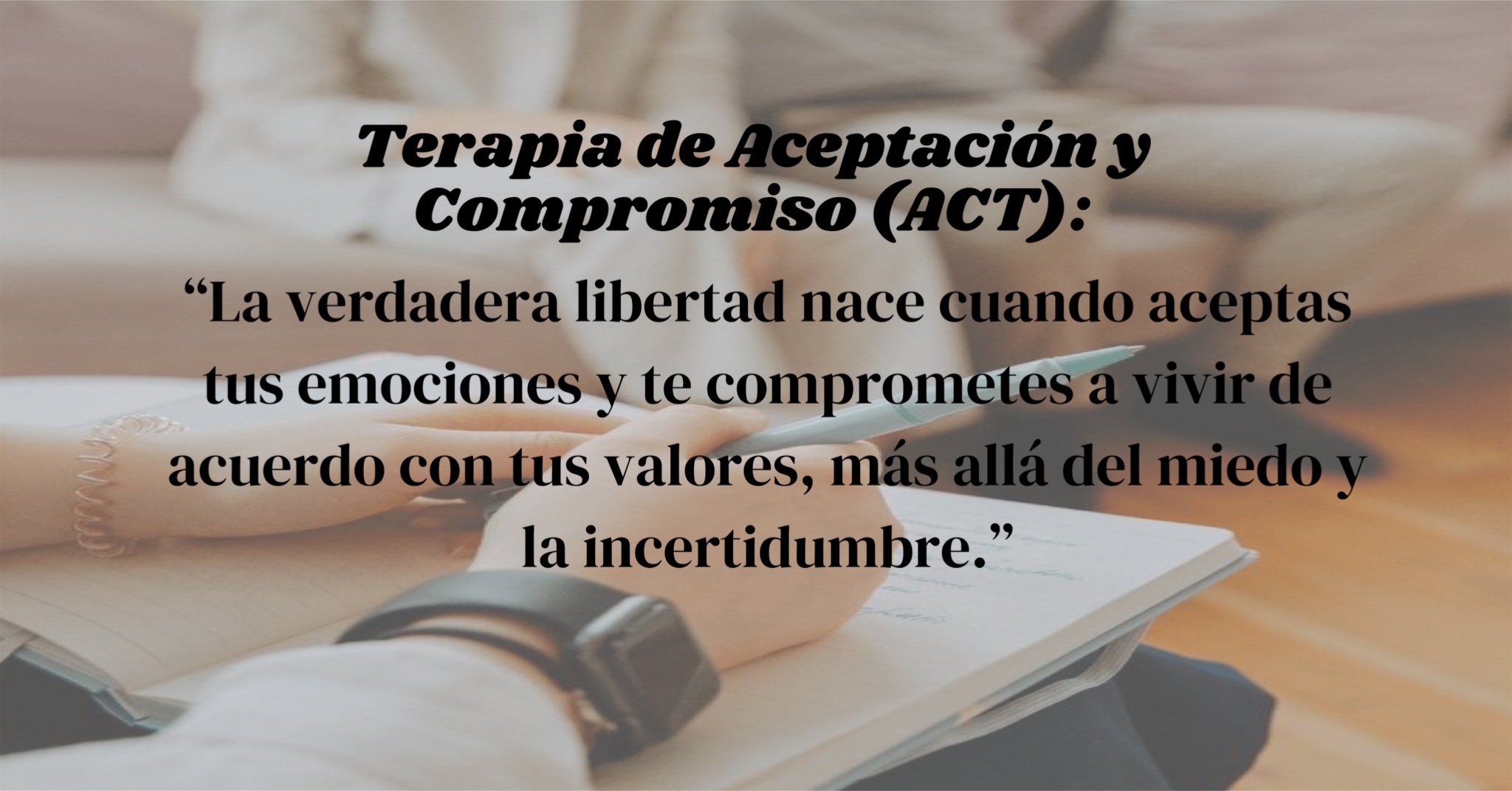 Terapia de Aceptación y Compromiso