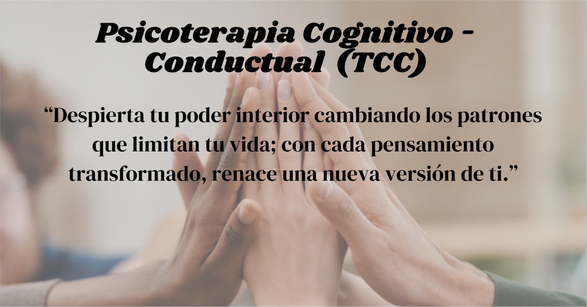 Terapia Cognitivo-Conductual