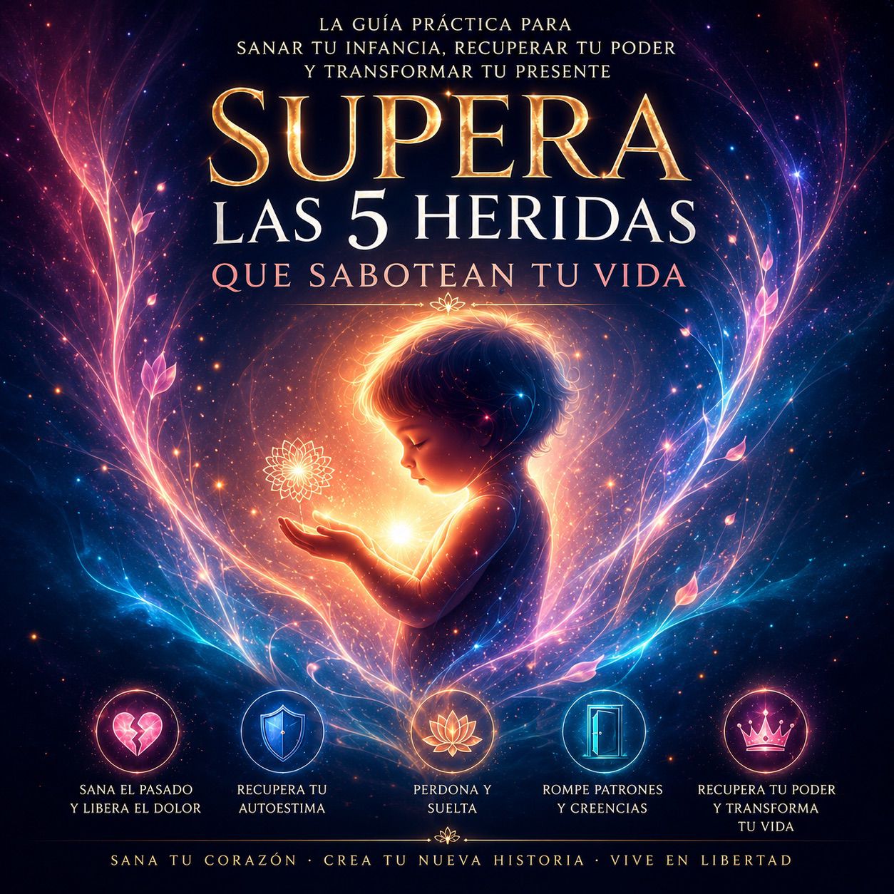 Supera las Heridas que Sabotean tu Vida — proceso de liberación emocional